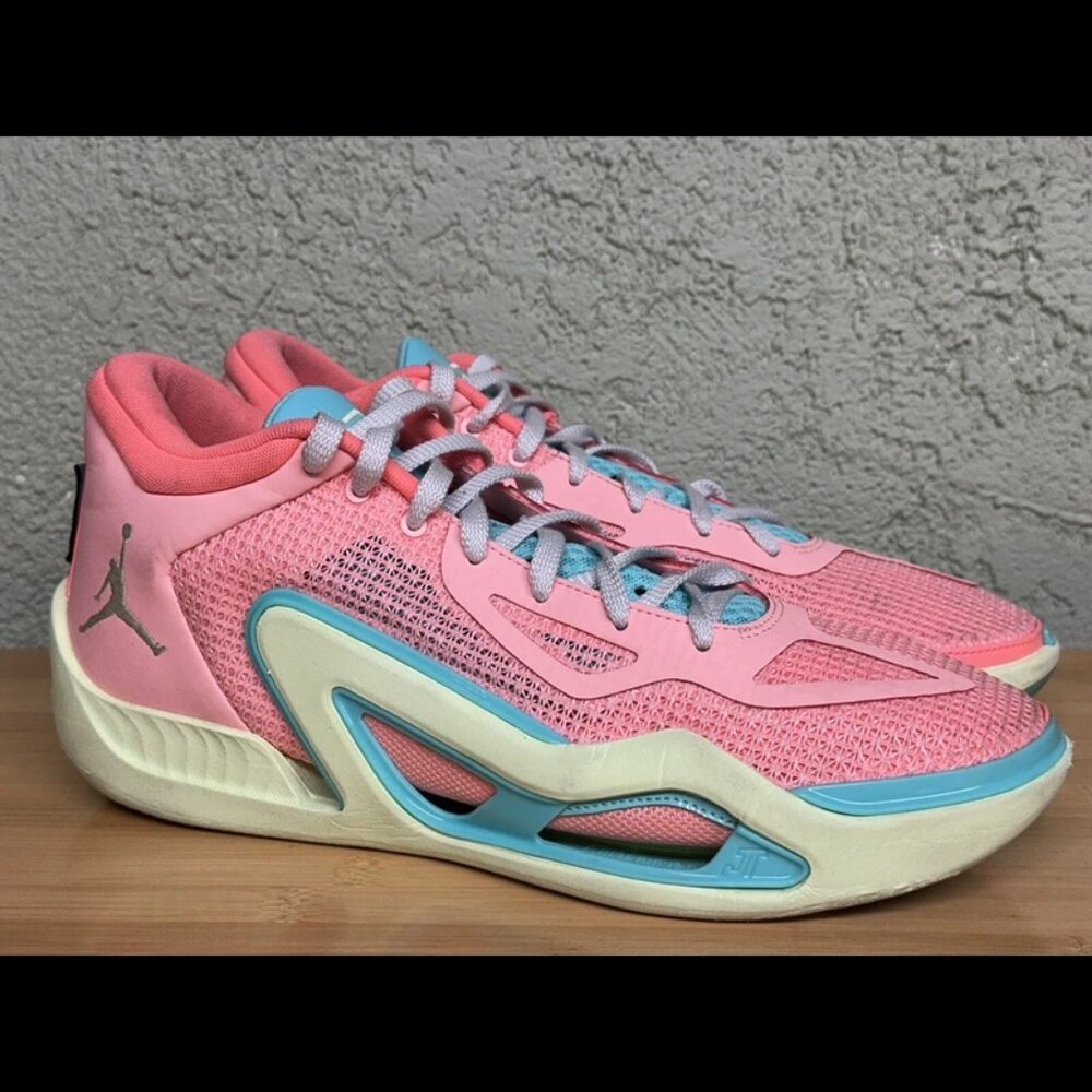 Size 11 - Nike Jordan Tatum 1 Low Pink Lemonade DV6208-600 Men's